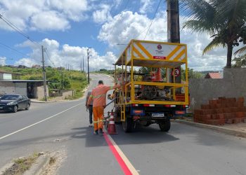 STTP implanta e revitaliza sinalização viária em vias recém-abertas em Campina Grande