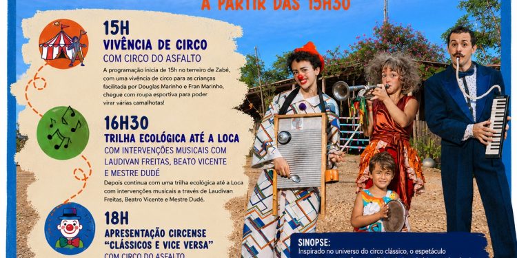 Memorial Zabé da Loca realiza Luau Zabé com programação gratuita de circo, música e ecologia em Monteiro