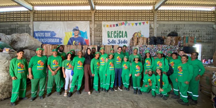 Recicla São João supera marca de 2025 e fecha edição 2026 com um novo recorde de 78,5 toneladas de materiais recolhidos