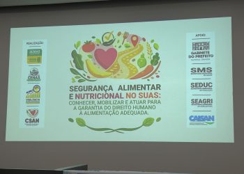 Prefeitura de Campina Grande realiza capacitação para discutir avanços da Segurança Alimentar e Nutricional no Município