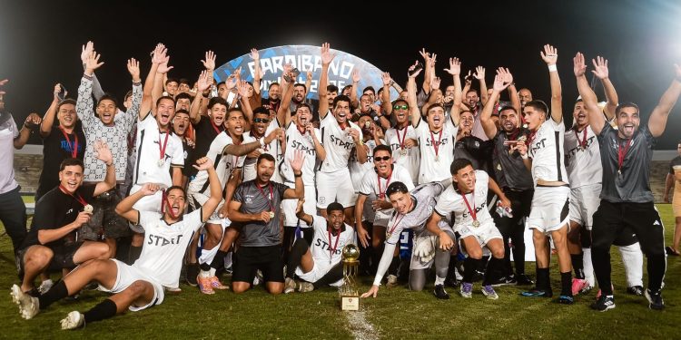 Treze conquista, de forma invicta, o título inédito do Campeonato Paraibano Sub-20
