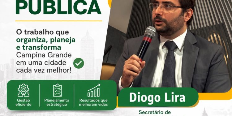 Secretário de Administração da PMCG, Diogo Lyra recebe reconhecimento da UBAM por atuação na gestão pública