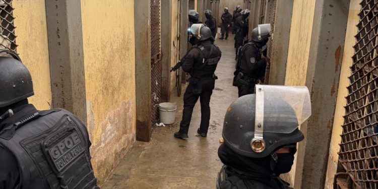 Operação integrada atua em unidades prisionais da Paraíba no combate ao crime organizado Operação integrada atua em unidades prisionais da Paraíba no combate ao crime organizado
