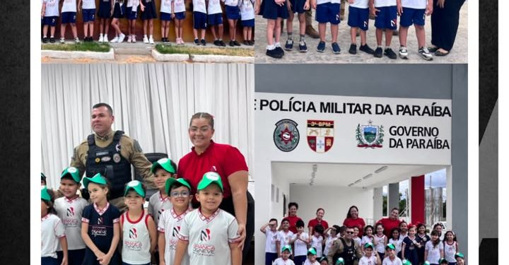 3º BPM RECEBE CRIANÇAS DO INSTITUTO BRANCA DE NEVE EM ALUSÃO AO DIA DO SOLDADO