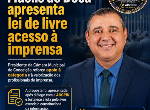 CONCEIÇÃO AVANÇA NO DIÁLOGO PELA VALORIZAÇÃO DA IMPRENSA