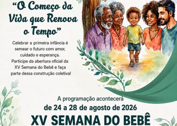 Semana do Bebê: Prefeitura de Campina Grande divulga programação voltada à primeira infância e vínculos intergeracionais