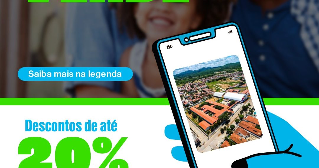 Prefeitura de Monteiro institui programa IPTU Verde com descontos para imóveis sustentáveis
