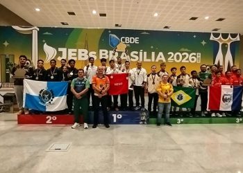 Paraíba é campeã dos Jogos Escolares Brasileiros na luta olímpica por equipes