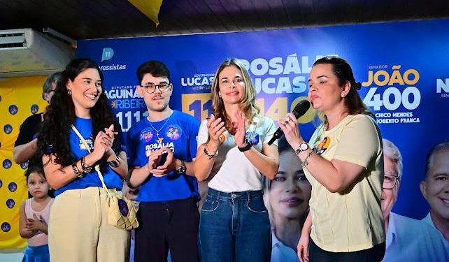 Comitê “Rosália É Lucas” é inaugurado com grande participação de apoiadores e movimenta Avenida Manoel Tavares em Campina Grande