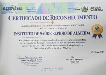 ISEA e Hospital Municipal Pedro I recebem certificação por alta conformidade em Avaliação Nacional da Anvisa sobre segurança do paciente