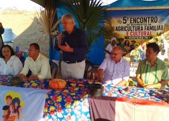 Vice-prefeito Cajó Menezes participa do V Encontro de Movimentos da Agricultura Familiar, Social e Cultural na Vila Produtiva Lafayette