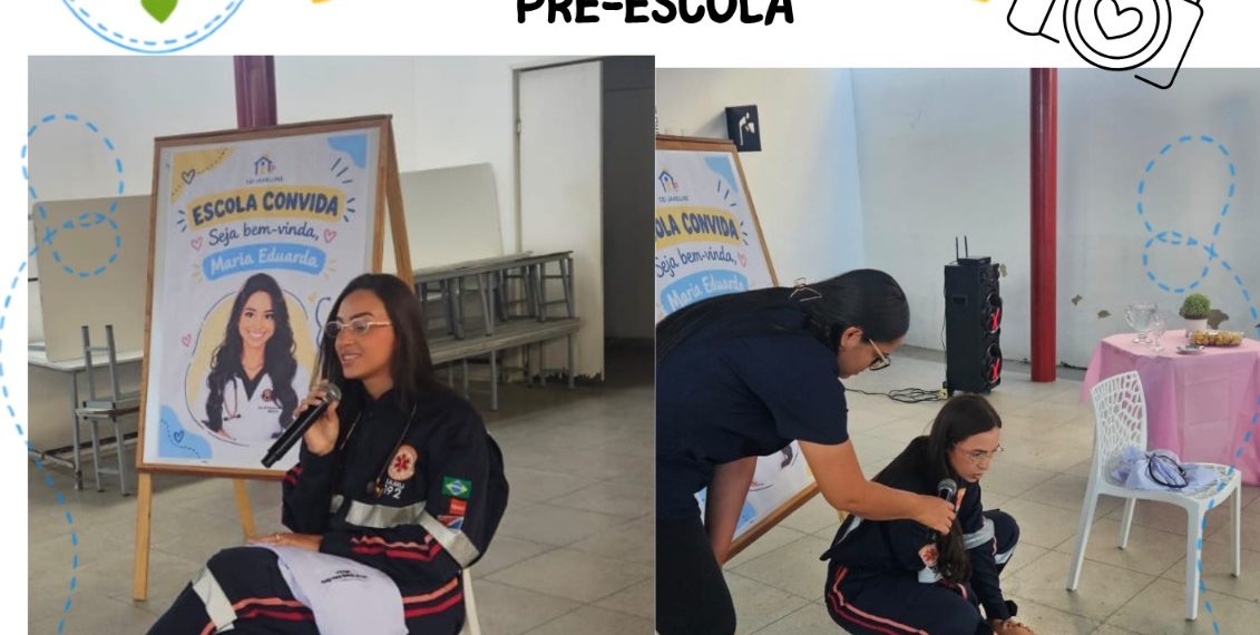 CEI Jakelline promove ação sobre saúde e alimentação no projeto Escola Convida