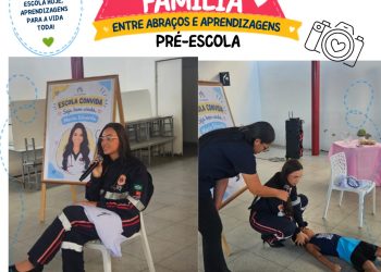CEI Jakelline promove ação sobre saúde e alimentação no projeto Escola Convida