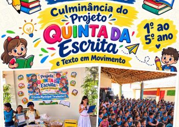 Escolas de Monteiro realizam encerramento do projeto “Quinta da Escrita”
