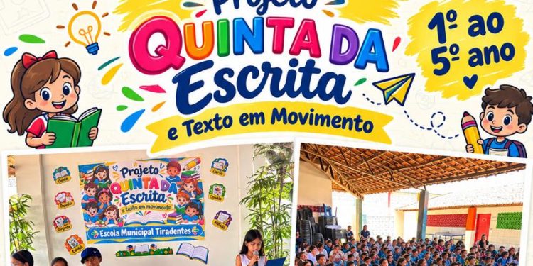 Escolas de Monteiro realizam encerramento do projeto “Quinta da Escrita”