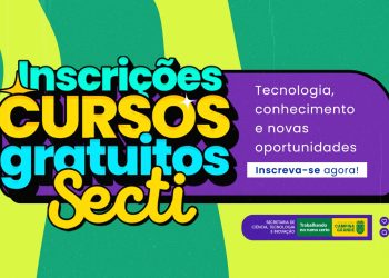 Secretaria de Ciência e Tecnologia de Campina Grande abre 350 vagas para cursos gratuitos na área de tecnologia
